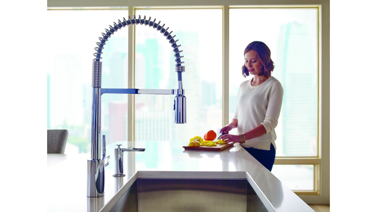 Moen Align® spring kitchen faucet 